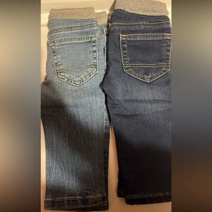 Toddler boy drawstring jeans